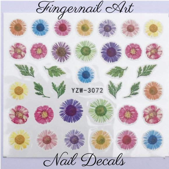 Other - Fingernail Art Water Slide Transfer Nail Stickers